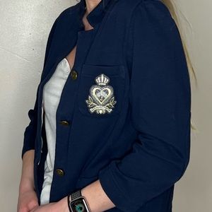 Juicy couture blue blazer!!! 💙📚